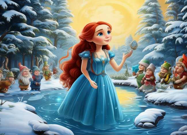 白雪公主原版故事完整，谁有安徒生童话故事《白雪公主》全文