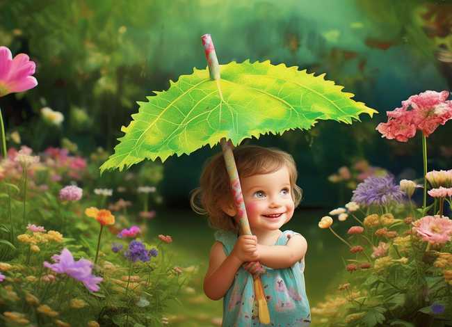 幼儿故事叶子伞(幼儿园中班经典诗歌) 幼儿故事叶子伞(幼儿园中班经典诗歌)