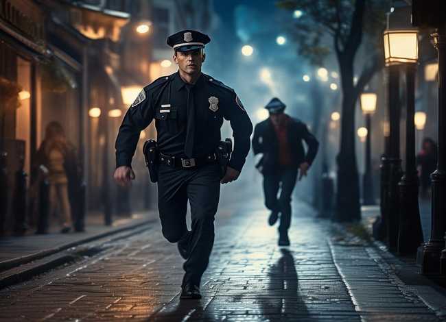 警察抓小偷的故事400字，想成为一名警察作文400字