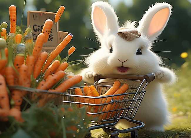 小白兔买胡萝卜的故事(关于兔子买胡萝卜的笑话) 小白兔买胡萝卜的故事(关于兔子买胡萝卜的笑话)