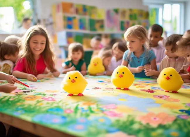 幼儿有关春天的故事 幼儿园小班小鸡画春天故事方案