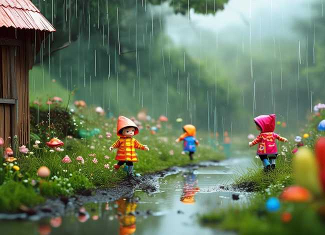 下雨幼儿故事、关于下雨的时候的童话故事有哪些