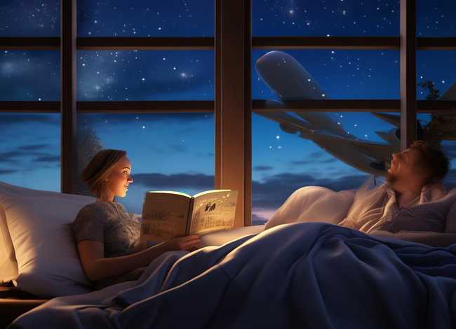 飞机的故事睡前故事文字 超短哄男朋友睡前小故事