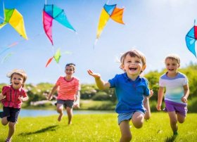 儿童放风筝趣事简短 - 放风筝优秀作文三年级300字10篇