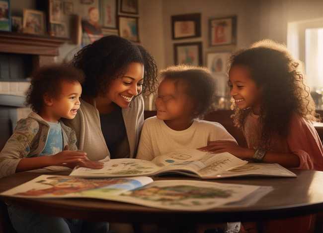 幸福的一家人儿童大班故事 我的好妈妈优秀作文