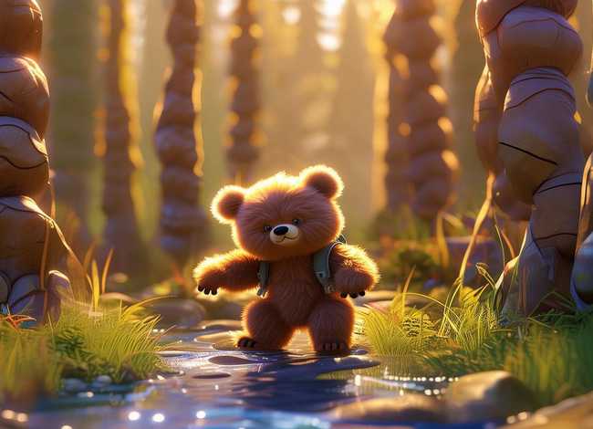适合儿童的惊险小故事、小熊的惊险求职路童话故事