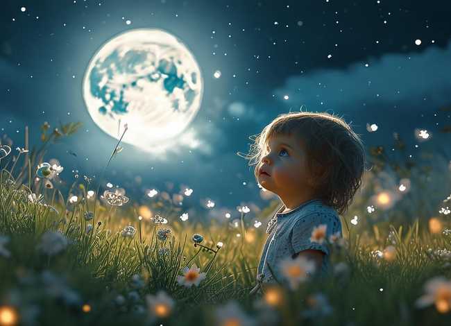 关于月亮的小故事 幼儿 - 有关月亮的故事