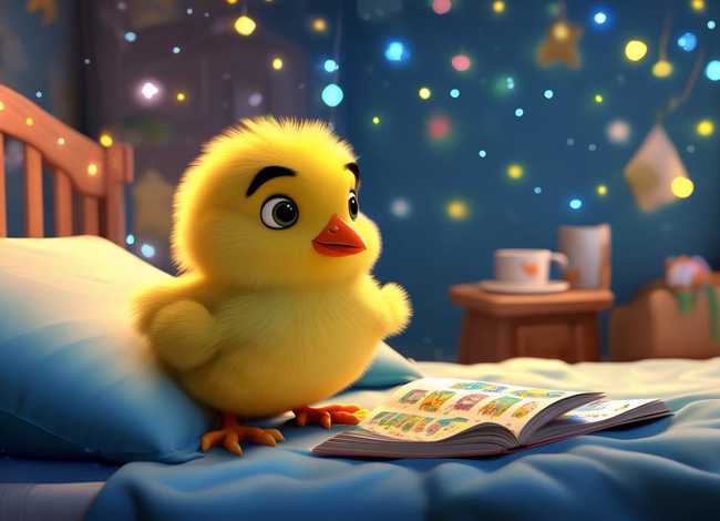 小鸡故事儿童睡前故事、小鸡问路的睡前故事