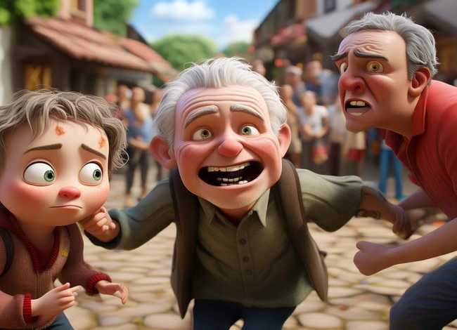 尊老爱幼的故事视频 - 童话故事-男人太猖狂,居然动手打老人,一点也不懂尊老爱幼 尊老爱幼的故事视频 - 童话故事-男人太猖狂,居然动手打老人,一点也不懂尊老爱幼