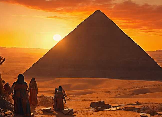 金字塔故事简短；关于金字塔的故事
