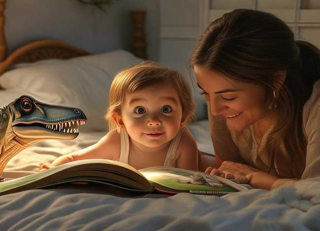 霸王龙睡前故事文字版 妈妈,我长大了也想像你一样