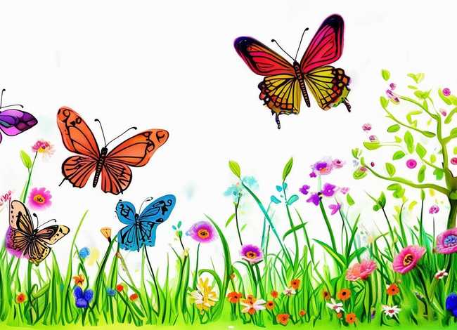 蝴蝶小故事儿童，幼儿园小故事《三只蝴蝶》儿童故事绘本分享