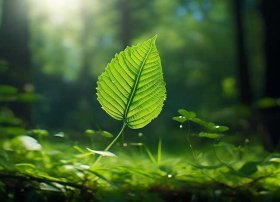 叶子的小故事；哲学故事-为生命画一片树叶