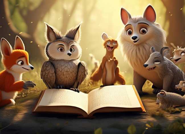 儿童故事 动物的声音，关于动物的故事