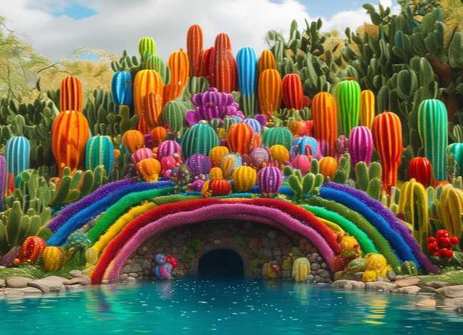 仙人掌编童话故事 - 童话城堡关于彩虹故事作文100字 仙人掌编童话故事 - 童话城堡关于彩虹故事作文100字