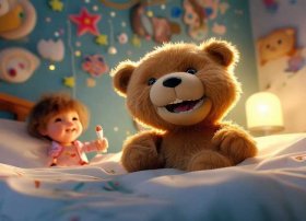 儿童故事绘本小熊不刷牙完整版，小班生活绘本教案-小熊不刷牙