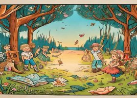 儿童故事插画图片、上世纪的国外儿童绘本有哪些