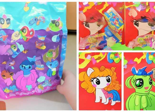 小马宝莉儿童画涂色打印图片 小马宝莉盲袋怎么做手工制作的