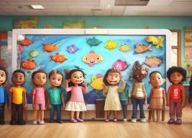 小学数学故事教学设计 北师大版小学一年级上册数学《小猫吃鱼》课件【三篇