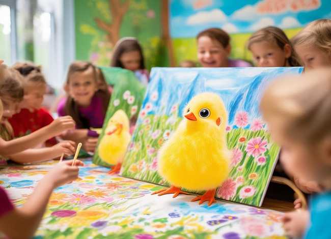 幼儿有关春天的故事 幼儿园小班小鸡画春天故事方案