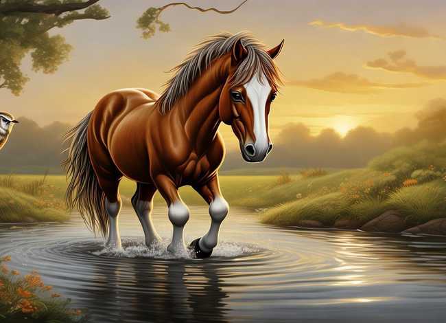 儿童故事小马过河的寓意；睡前故事【小马过河】