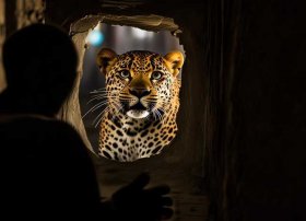 管中窥豹寓言故事视频，【395】成语故事-窥豹一斑