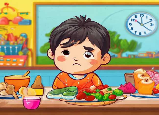 小朋友不吃早餐的危害小动画；幼儿园大班健康教案