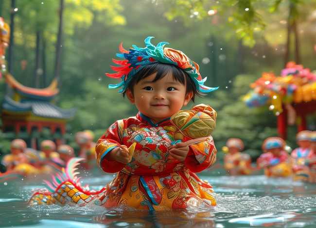 屈原的故事图片幼儿，幼儿园端午节可以开展哪些活动