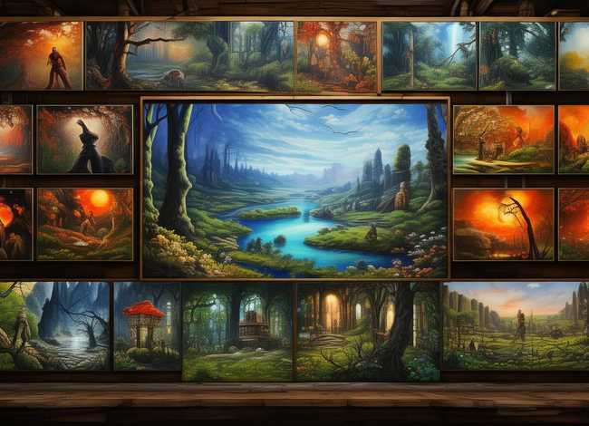 第三十六个故事电影完整版（求【第三十六个故事】中的35幅油画）