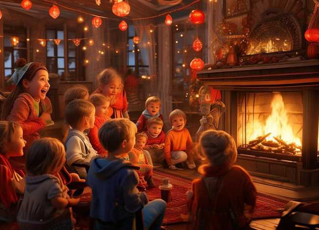 过年的故事儿童简短；儿童小故事过年