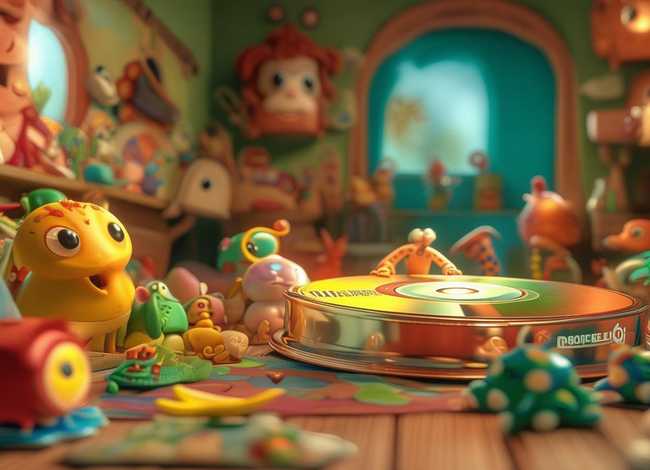 儿童故事光盘素材图片 - 哪里可以买到版权音乐素材