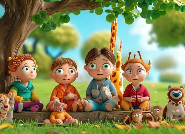 幼儿动物园的故事 - 儿童简短易背小故事三则