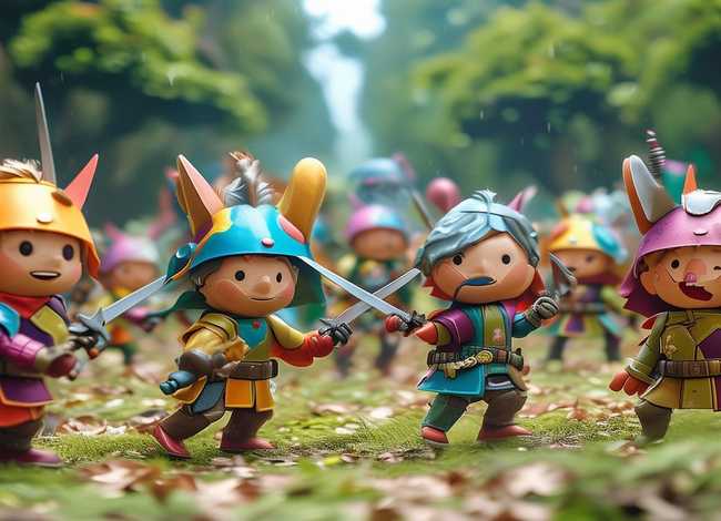 打仗的儿童动画片(士兵和兽人打仗的动画片) 打仗的儿童动画片(士兵和兽人打仗的动画片)