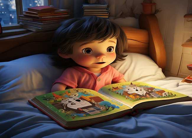 睡前故事儿童中文版；儿童睡前故事—《狼来了》