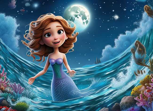 美人鱼的故事儿童视频3-6岁 - 安徒生童话美人鱼的故事简述