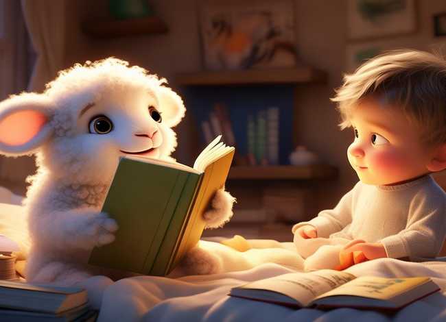 故事聪明的小羊羔 哄小孩子睡前童话小故事