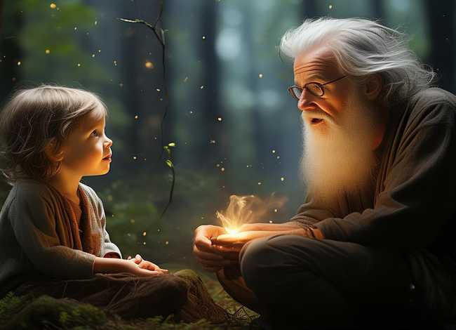 儿童睡前故事10000字；编一个神话故事400字