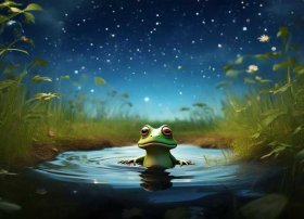 井底之蛙儿童故事3-6岁睡前听故事（井底之蛙的故事）