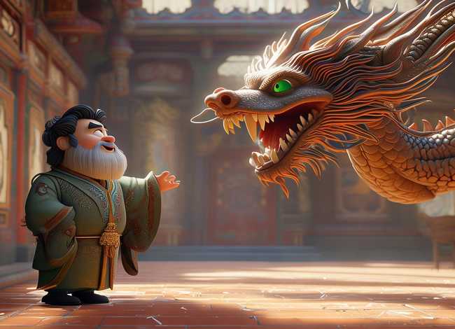 《叶公好龙》睡前故事,古早成语动画片叶公好龙 《叶公好龙》睡前故事,古早成语动画片叶公好龙