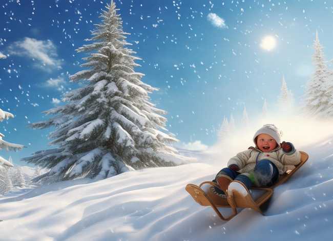 滑雪儿童故事大全，安徒生童话(原文)