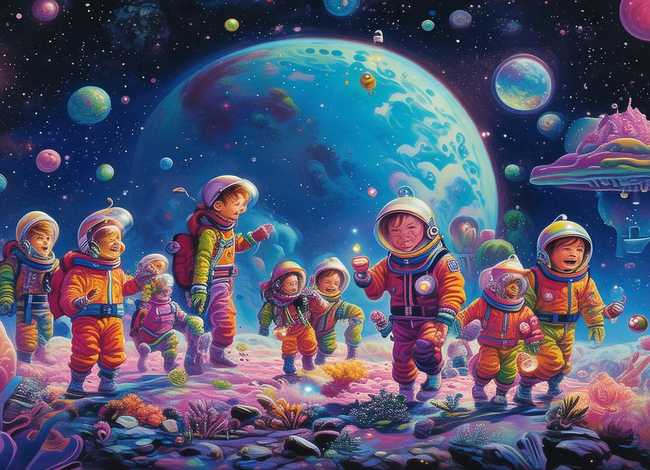 儿童太空主题故事（儿童科幻故事-太空中的故事）