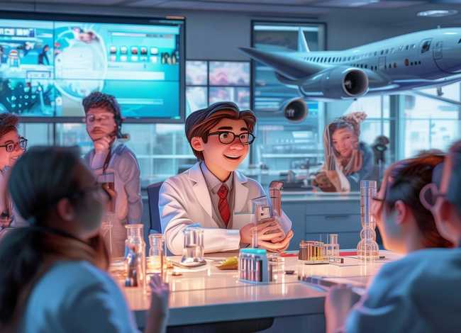 飞机的故事3；科学小故事3分钟左右