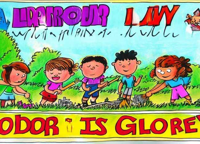 儿童劳动手抄报（劳动最光荣手抄报简单精选8张）