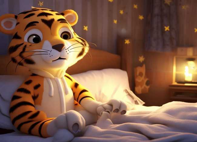 瘪嘴的老虎儿童睡前故事、睡前故事哄男朋友
