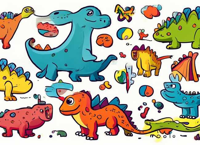 儿童漫画图片简笔画、恐龙漫画 简笔画 儿童漫画图片简笔画、恐龙漫画 简笔画