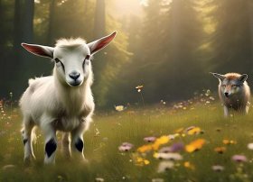 小儿故事狼来了 狼和小山羊故事