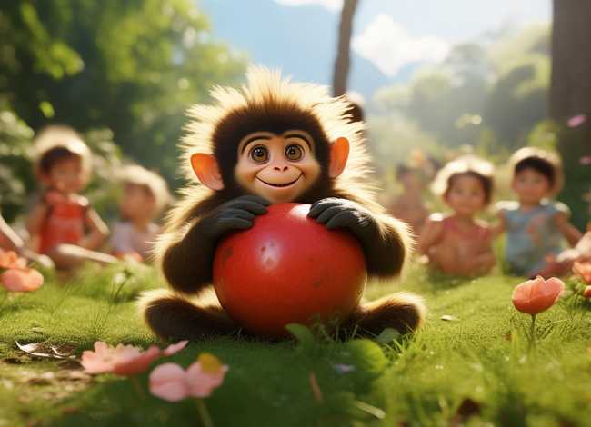 猴子吃西瓜绘本故事内容 - 绘本故事推荐《猴吃西瓜》儿童故事绘本分享