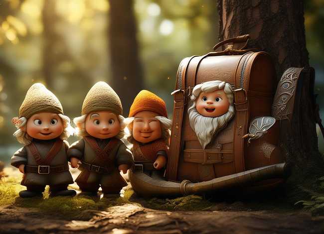 儿童故事精选三个小矮人、格林童话背囊帽子和号角原版故事 儿童故事精选三个小矮人、格林童话背囊帽子和号角原版故事