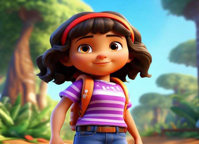 儿童动画片爱探险的朵拉，爱探险的朵拉动画片英文版