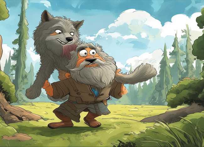 东郭先生和狼的故事绘本 东郭与狼故事主要内容 东郭先生和狼的故事